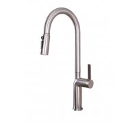 Смеситель Avrora Kitchen AV9015BN для кухонной мойки, брашированный никель