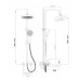Душевая система Avrora Nova AV6040GM оружейная сталь
