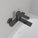 Смеситель Avrora Line Gun metall AV3131GM для ванны и душа, вороненая сталь