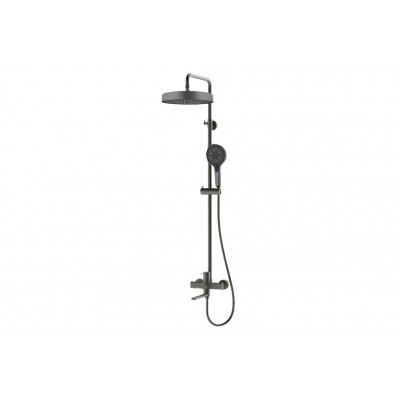 Душевая система Avrora Vela AV6440GM оружейная сталь