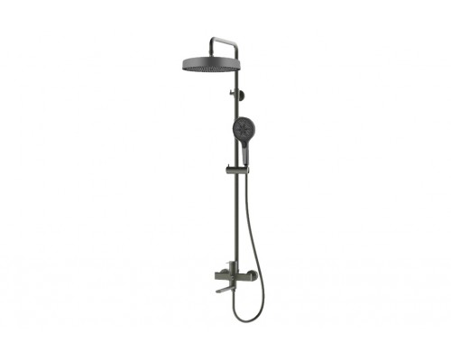 Душевая система Avrora Vela AV6440GM оружейная сталь