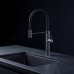 Смеситель Avrora Kitchen Premier AV9010GM для кухонной мойки, оружейная сталь