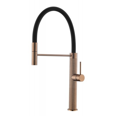 Смеситель Avrora Kitchen Premier AV9010BC для кухонной мойки, брашированная медь