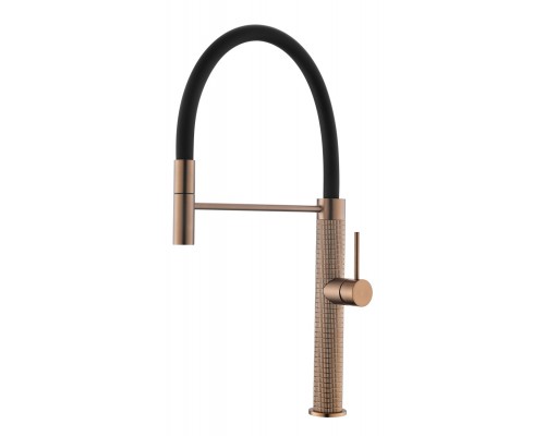 Смеситель Avrora Kitchen Premier AV9010BC для кухонной мойки, брашированная медь
