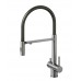 Смеситель Avrora Kitchen AV9017GM для кухонной мойки с подключением к фильтру, оружейная сталь