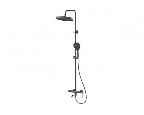 Душевая система Avrora Aura AV7540GM оружейная сталь