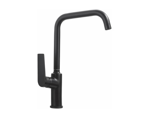 Смеситель Avrora Grand Gun Metall AV3821 для кухонной мойки, графит