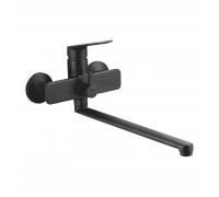 Смеситель Avrora Grand Gun Metall AV3830 для ванны и душа, графит