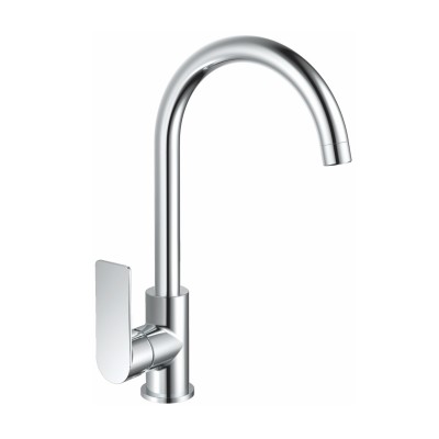 Смеситель Avrora Flow AV3921 для кухонной мойки, хром