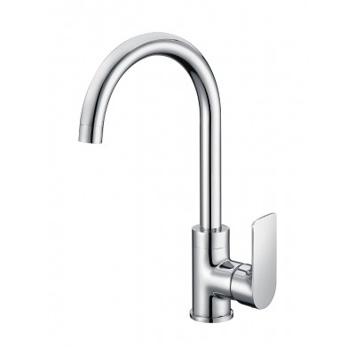 Смеситель Avrora Moon AV13521 для кухонной мойки, хром