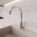 Смеситель Avrora Moon AV3521C для кухонной мойки, хром