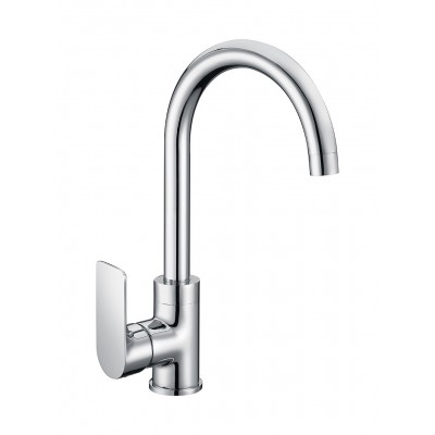Смеситель Avrora Moon AV3521C для кухонной мойки, хром