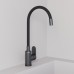 Смеситель Avrora Kitchen AV9002GM для кухонной мойки, оружейная сталь