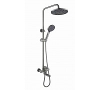 Душевая система Avrora Alba AV7240GM оружейная сталь