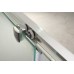 Душевая дверь BelBagno Unique 110-125x190 UNIQUE-BF-1-110/125-P-Cr профиль хром, стекло рифлёное
