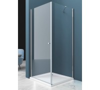 Душевой уголок BelBagno Etna 80x80x195 ETNA-A-1-80-C-Cr профиль хром/матовый, стекло прозрачное