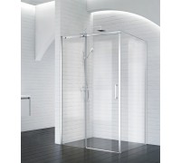 Душевой уголок BelBagno Acqua 110x80х195 ACQUA-AH-1-110/80-C-Cr профиль хром, стекло прозрачное