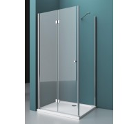 Душевой уголок BelBagno Albano 100x100x195 ALBANO-AS-1-100-C-Cr профиль хром, стекло прозрачное