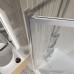 Шторка для ванны BelBagno Luce 100x145 LUCE-VF-11-100/145-C-Cr профиль хром, стекло прозрачное