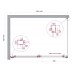 Душевой уголок BelBagno Luce 140x100х195 LUCE-AH-1-140/100-C-Cr профиль хром, стекло прозрачное