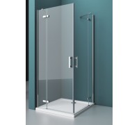 Душевой уголок BelBagno Kraft 120x80x195 KRAFT-AH-22-120/80-C-Cr-L профиль хром/матовый, стекло прозрачное