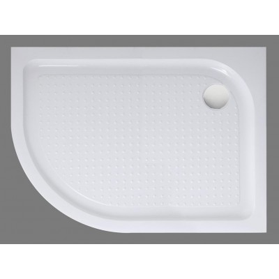 Душевой акриловый поддон BelBagno Tray 100х80 правый TRAY-BB-RH-100/80-550-15-W-R