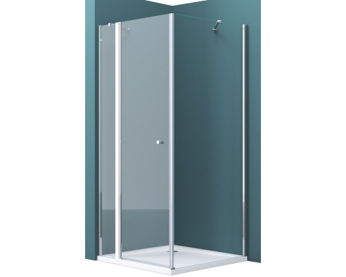 Душевой уголок BelBagno Etna 90x80x195 ETNA-AH-12-90/80-C-Cr профиль хром/матовый, стекло прозрачное