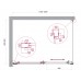 Душевой уголок BelBagno Luce 120x90х195 LUCE-AH-1-120/90-C-Cr профиль хром, стекло прозрачное
