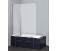 Шторка для ванны BelBagno Sela 120х140 SELA-V-11-120/140-P-Cr-L профиль хром, стекло рифлёное