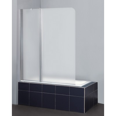 Шторка для ванны BelBagno Sela 120х140 SELA-V-11-120/140-P-Cr-L профиль хром, стекло рифлёное