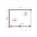 Душевой уголок BelBagno Marino 120x90x195 MARINO-AH-1-120/90-C-Cr профиль хром, стекло прозрачное