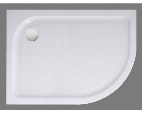 Душевой акриловый поддон BelBagno Tray 120х80 левый TRAY-BB-RH-120/80-550-15-W-L