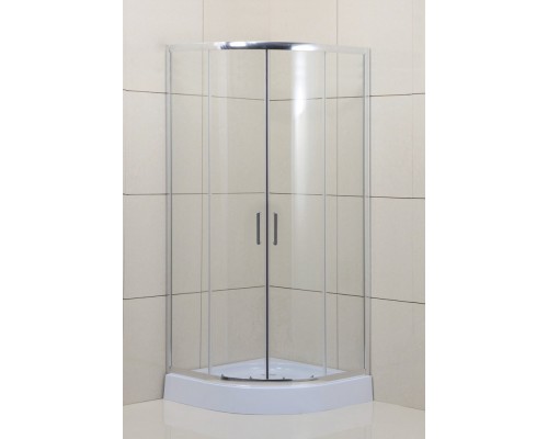 Душевой уголок BelBagno Uno 90х90х195 UNO-195-R-2-90-C-Cr профиль хром, стекло прозрачное