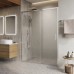 Душевая дверь BelBagno Luce 150x195 LUCE-BF-1-150-C-Cr профиль хром, стекло прозрачное
