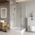 Душевой уголок BelBagno Luce 100x100х195 LUCE-A-1-100/100-C-Cr профиль хром, стекло прозрачное