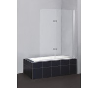 Шторка для ванны BelBagno Sela 120х140 SELA-V-21-120/140-C-Cr профиль хром, стекло прозрачное