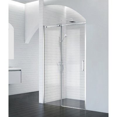 Душевая дверь BelBagno Acqua 130x195 ACQUA-BF-1-130-C-Cr профиль хром, стекло прозрачное