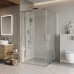 Душевой уголок BelBagno Luce 110x110х195 LUCE-A-22-90+20-C-Cr профиль хром, стекло прозрачное