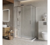 Душевой уголок BelBagno Luce 150x90х195 LUCE-AH-21-150/90-C-Cr профиль хром, стекло прозрачное