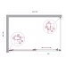 Душевой уголок BelBagno Luce 150x100х195 LUCE-AH-1-150/100-C-Cr профиль хром, стекло прозрачное