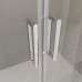 Душевая дверь BelBagno Luce 140x195 LUCE-BF-2-140-C-Cr профиль хром, стекло прозрачное