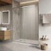 Душевая дверь BelBagno Luce 140x195 LUCE-BF-2-140-C-Cr профиль хром, стекло прозрачное
