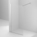 Душевая перегородка BelBagno Kraft 100х195 KRAFT-L-1-100-C-Cr профиль хром, стекло прозрачное