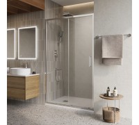 Душевая дверь BelBagno Luce 100x195 LUCE-BF-1-100-C-Cr профиль хром, стекло прозрачное