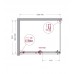 Душевой уголок BelBagno Marino 110x90x195 MARINO-AH-1-110/90-C-Cr профиль хром, стекло прозрачное