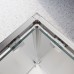 Душевой уголок BelBagno Luce 90x90х195 LUCE-A-2-90-P-Cr профиль хром, стекло рифленое