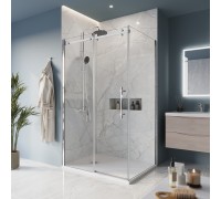 Душевой уголок BelBagno Marino 110x90x195 MARINO-AH-1-110/90-C-Cr профиль хром, стекло прозрачное
