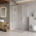 Душевой уголок BelBagno Luce 110x110х195 LUCE-A-22-90+20-P-Cr профиль хром, стекло рифленое
