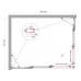 Душевой уголок BelBagno Luce 150x120х195 LUCE-AH-22-150/120-C-Cr профиль хром, стекло прозрачное