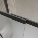 Шторка для ванны BelBagno Luce 90x145 LUCE-VF-11-90/145-P-NERO профиль черный/матовый, стекло рифленое